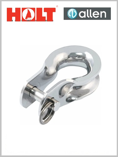 Large Rigging Link (shackle) with 5mm clevis pin